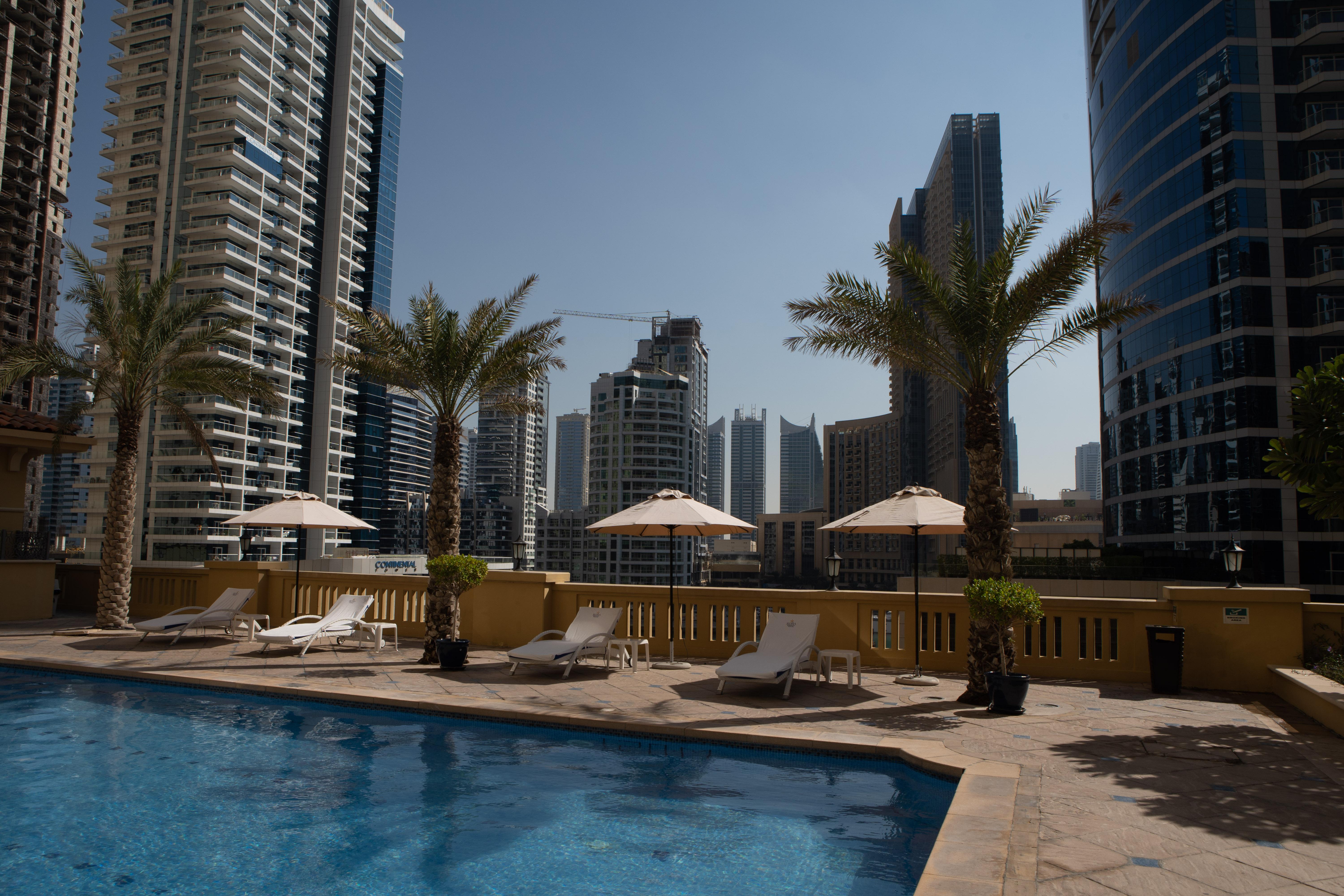 Suha Jbr Hotel Apartments Dubai Eksteriør billede