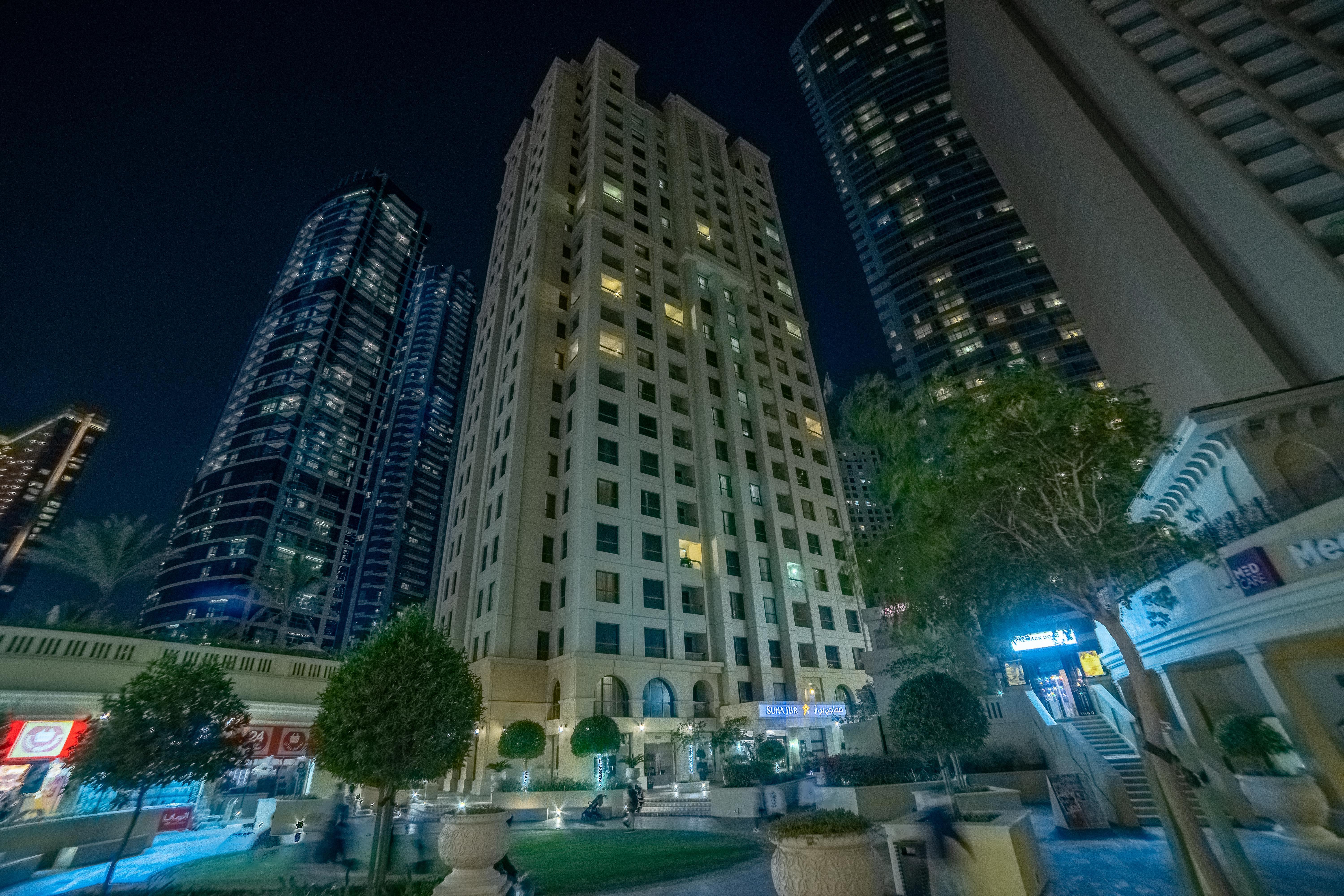 Suha Jbr Hotel Apartments Dubai Eksteriør billede