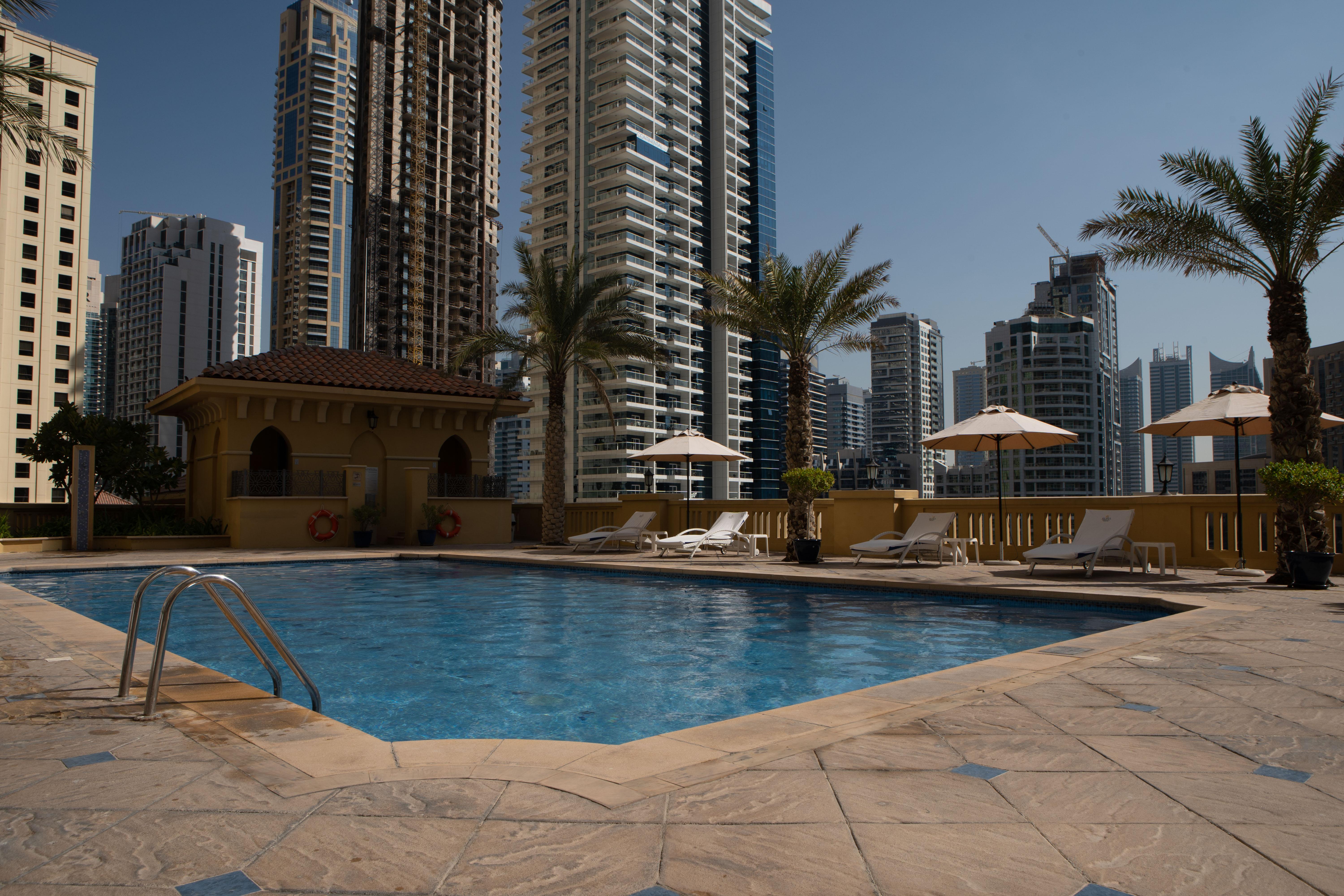 Suha Jbr Hotel Apartments Dubai Eksteriør billede