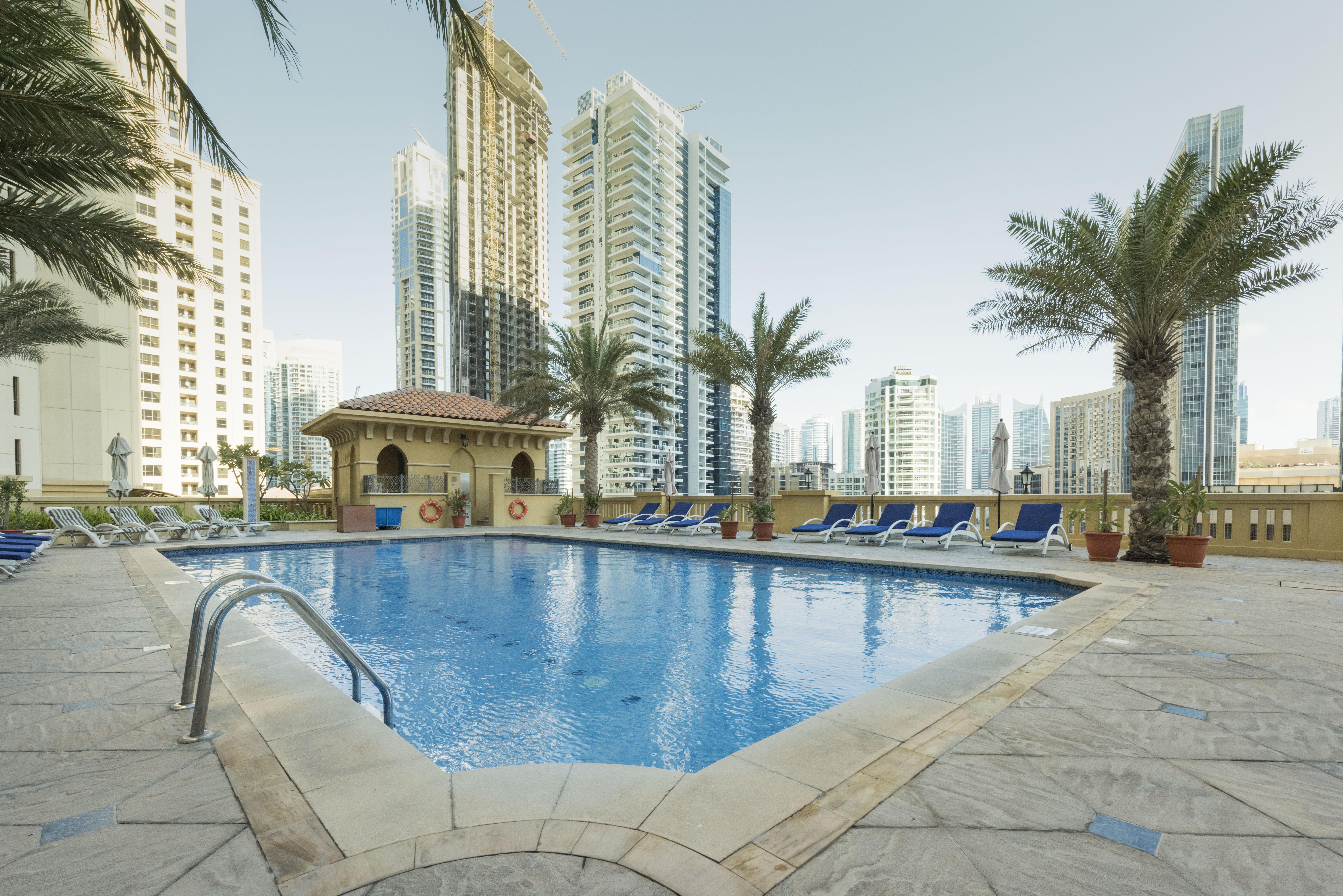 Suha Jbr Hotel Apartments Dubai Eksteriør billede