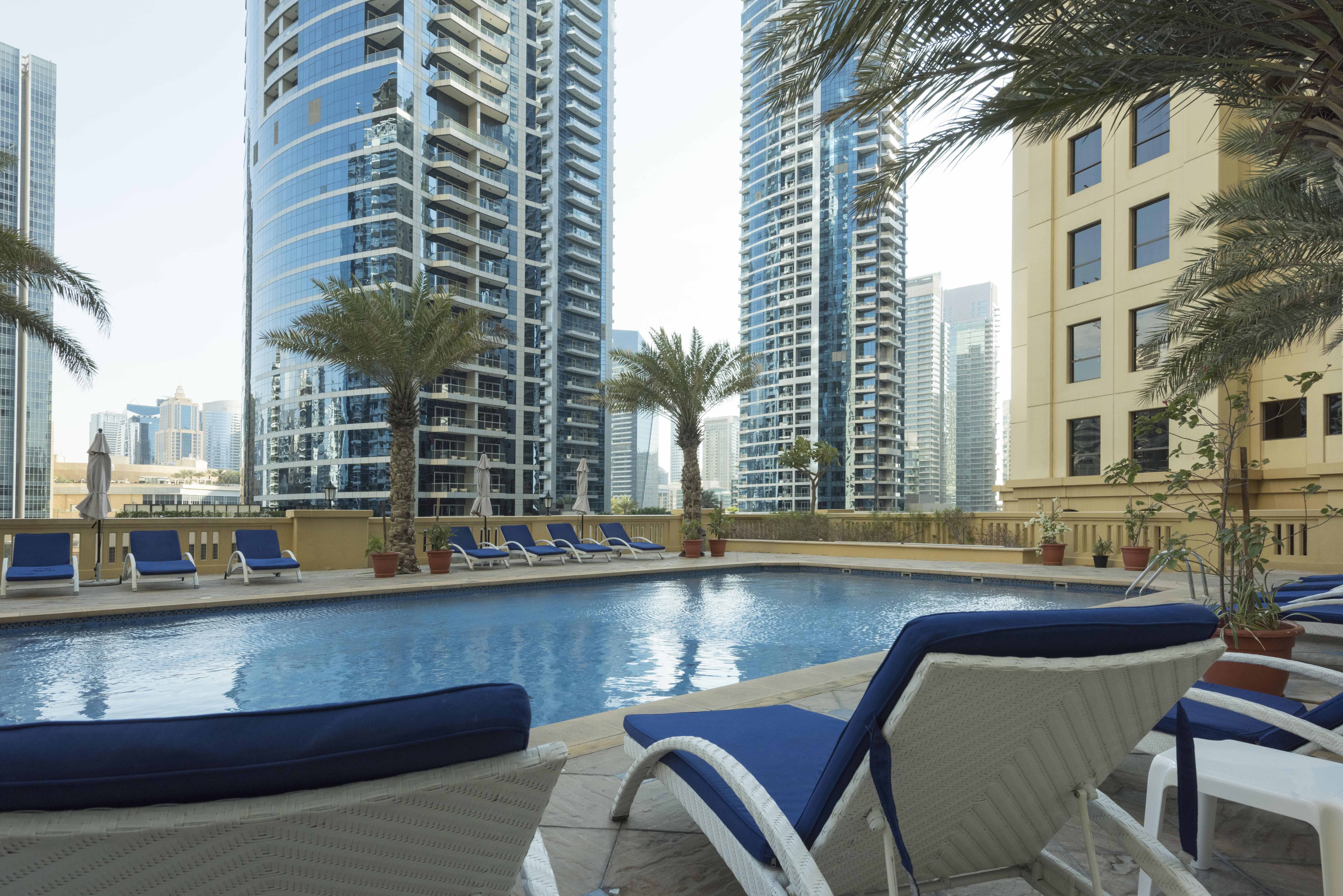 Suha Jbr Hotel Apartments Dubai Eksteriør billede