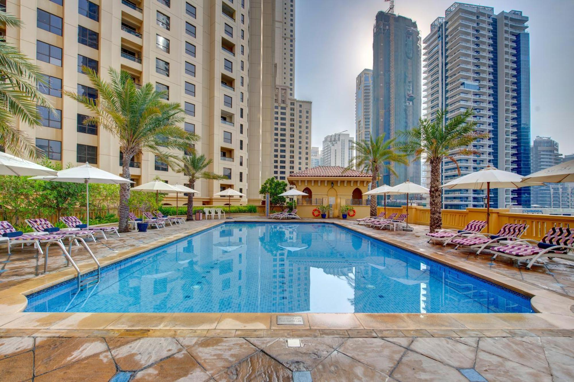Suha Jbr Hotel Apartments Dubai Eksteriør billede