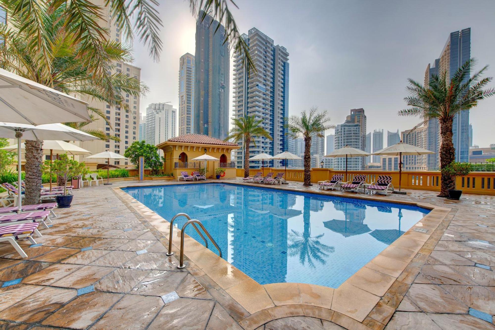 Suha Jbr Hotel Apartments Dubai Eksteriør billede